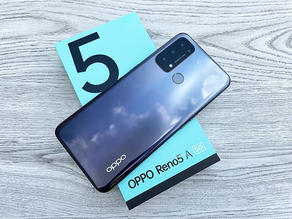 OPPO Reno5 A 青 ワイモバイル版 SIMフリー - スマートフォン本体